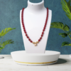 Joyenza Fashions Maroon Beaded Necklace. Stylish Jewelry for Women